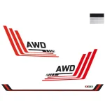 Mammotion Luba 2 Formula Car Sticker